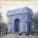 Arc de Triomphe (Zafer Takı) gümüş maviye bürünüyor