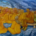 Nava Jetavana Temple Shravasti 013 First Council at Rajagaha 9241729223 min