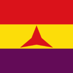 Uluslararası Tugaylar / Flag of the international brigade during the Spanish civil war