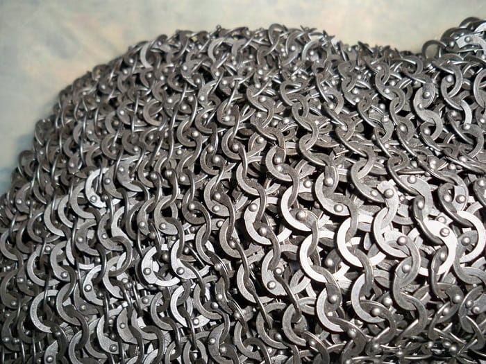 gambeson knitted chain armor