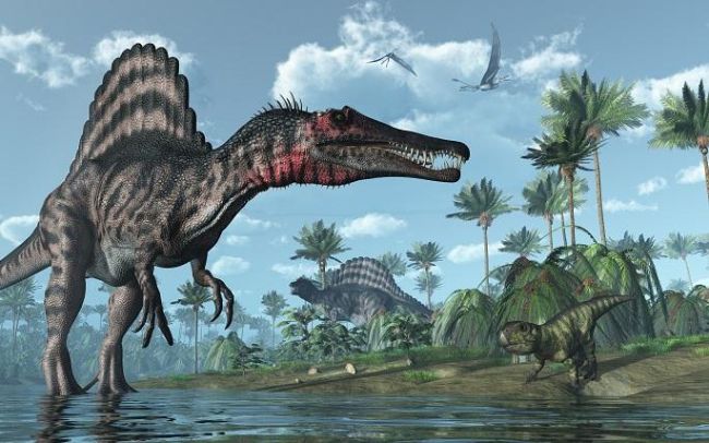 Tarih Öncesi En Büyük Hayvanlar 9 tarih öncesinin en büyük hayvanlarından Spinosaurus