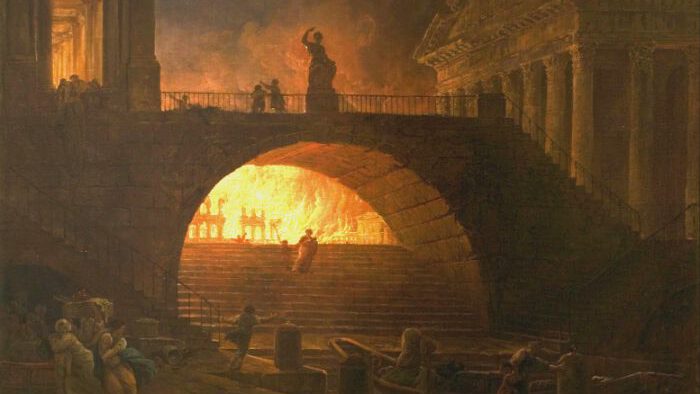 Antik Tarihi Şekillendiren Olaylar 7 Büyük Roma yangını