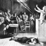 bir cadılık mahkemesi