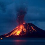 krakatoa (Krakatau) yanardağı