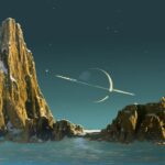 Titan'dan Satürn (1944).