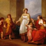 Cornelia, Mother of the Gracchi, Pointing to Her Children as Her Treasures