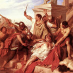 Gustave Housez, Vitellius'un Ölümü, 1847,