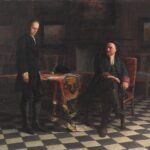 Büyük Petro Çareviç Aleksey Petroviç'i Sorgularken