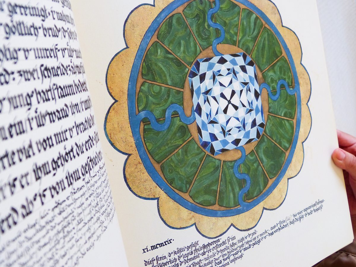 Carl Jung'un Kırmızı Kitabı (Liber Novus) Nedir? 2 Carl Jung'un Kırmızı Kitabı'nın açık bir sayfası. Kaynak: Wink Books