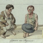 Cretinnen aus Steiermark 1819 gez. Loder gest. Leopold Muller 1