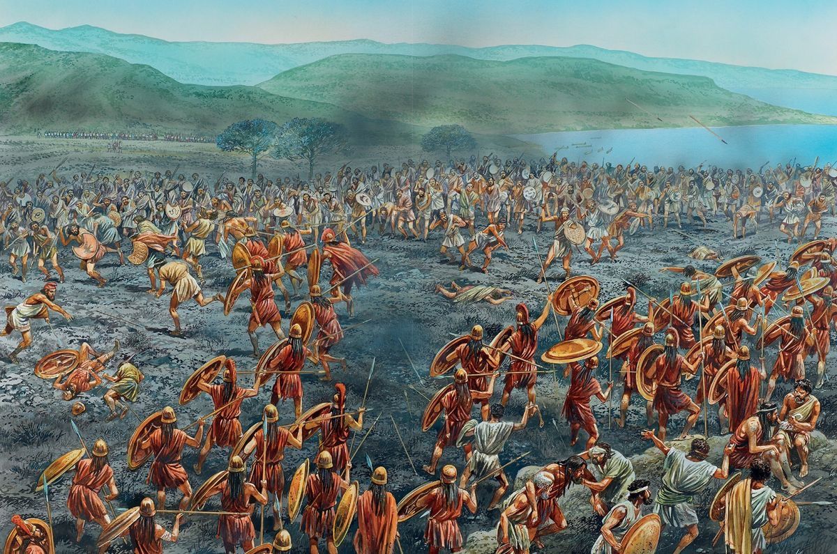 Sparta Siyasi Sisteminin Çöküş Aşamaları 2 Pylos Muharebesi