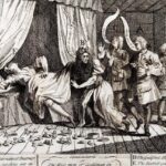 Dangers of Childbirth; by William Hogarth (1726)