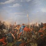 Stamford Köprüsü Muharebesi (1870), Peter Nicolai Arbo.