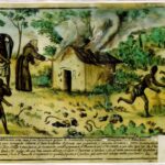 İdol Evini Yakan Katolik Rahip, Sogno, Kongo Krallığı, 1740'lar.