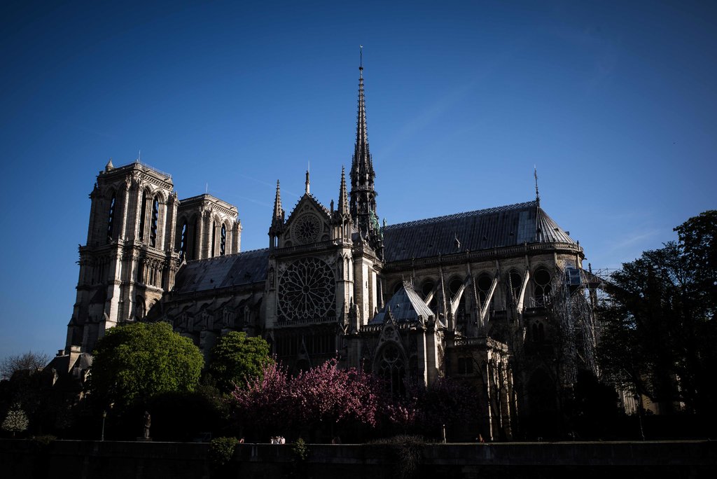Notre Dame Yangını: Katedralin Tarihi ve Kısa Bilgileri 3 Paris'teki Notre Dame Katedrali'nin geçen yılki görüntüsü