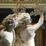 Apollo ve Dafni Apollo and Daphne transformed