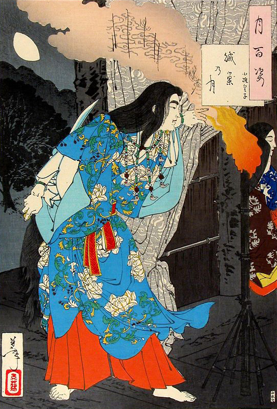 Shinobi: Japonya'nın Efsanevi Suikastçıları 4 Yamato Takeru hizmetçi kılığına girmiş, Kumaso liderlerini öldürmeye hazırlanıyor