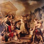 Messenelilere karşı kendilerini savunan Spartalı Kadınlar