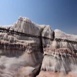 zagros dağları tuz buzulu tuz dağları