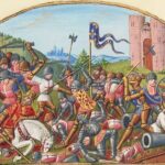 Shrewsbury Kontu John Talbot'un Castillon Muharebesi'nde ölümü.