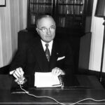 başkan Harry S. Truman noel akşami evi̇nde