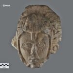 Yılan Miğferli Maya Savaşçı Heykeli