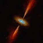 Yeni keşfedilen diskin bir sanatçı izlenimi. (ESO/M. Kornmesser).