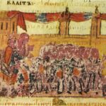 Manasses Chronicle'dan ilk İznik Konseyi.