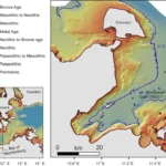 Baltık Denizi'ndeki çalışma alanı.