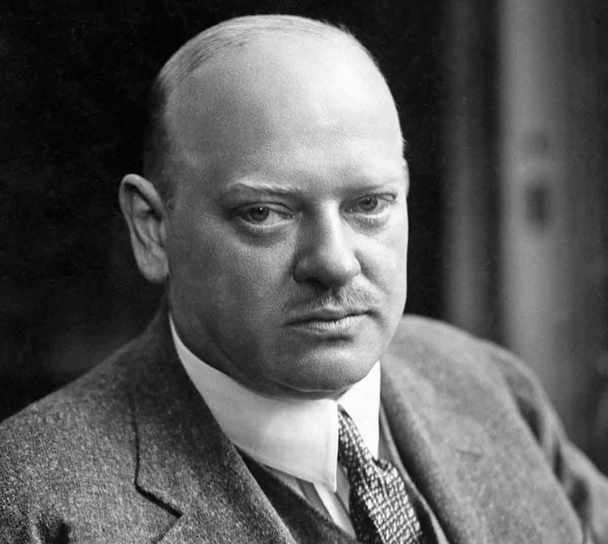 Fransız ve Belçika'nın Ruhr'u İşgali 8 Gustav Stresemann'ın fotoğrafı
