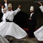 Sema töreninde semazenler