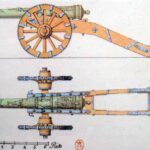 Bir Fransız topunun baskısı, c. 17.-18. yüzyıl