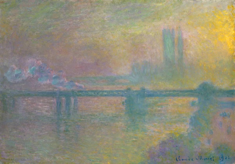 Claude Monet Neden Seri Tablolar Yaptı? 9 Charing Cross Köprüsü, Claude Monet