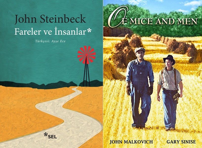 John Steinbeck'in Okumanız Gereken Romanları 4 Fareler ve İnsanlar - 1937