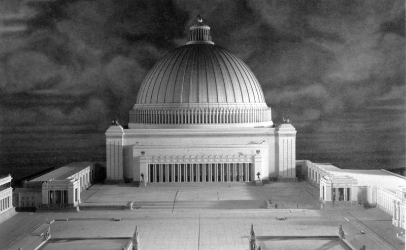 Albert Speer: Mimar, Bakan ve Hitler'in En Yakın Arkadaşı 4 Große Halle'nin modeli