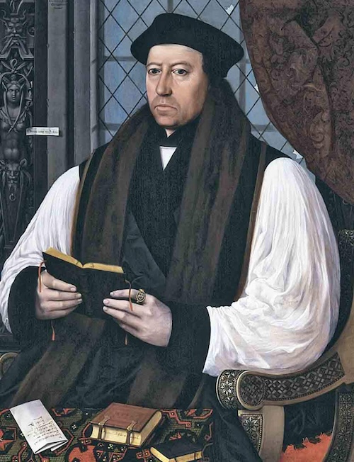 İngiltere'de Reform: VI. Edward’ın Protestan Reformları 4 Thomas Cranmer, by Gerlach Flicke