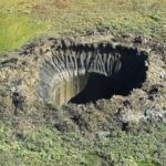 Uzak Sibirya'da keşfedilen birkaç devasa kraterden biri