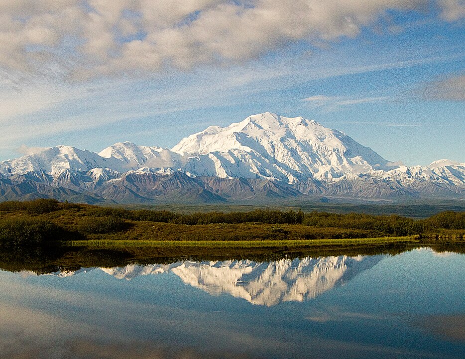 Alaska'daki En Yüksek Dağlar 2 Wonder Lake ve Denali