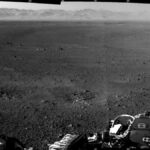 NASA'nın Curiosity Rover aracından görülen Gale Krateri