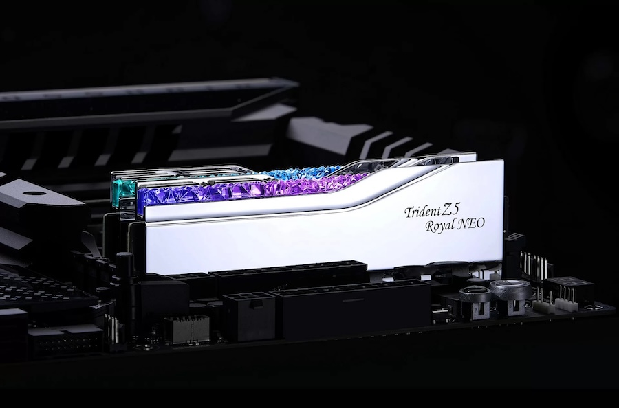 G.Skill, Trident Z5 Royal Neo DDR5-8000 Belleklerini AMD EXPO ile Tanıttı 2 G.Skill, Trident Z5 Royal Neo DDR5-8000