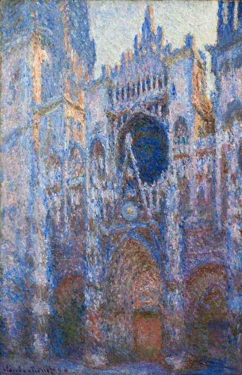 Claude Monet Neden Seri Tablolar Yaptı? 8 Rouen Katedrali, Batı Cephesi, Claude Monet, 1894