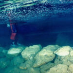 Genovesa Mağarası'ndaki 5.600 yıllık batık taş köprü