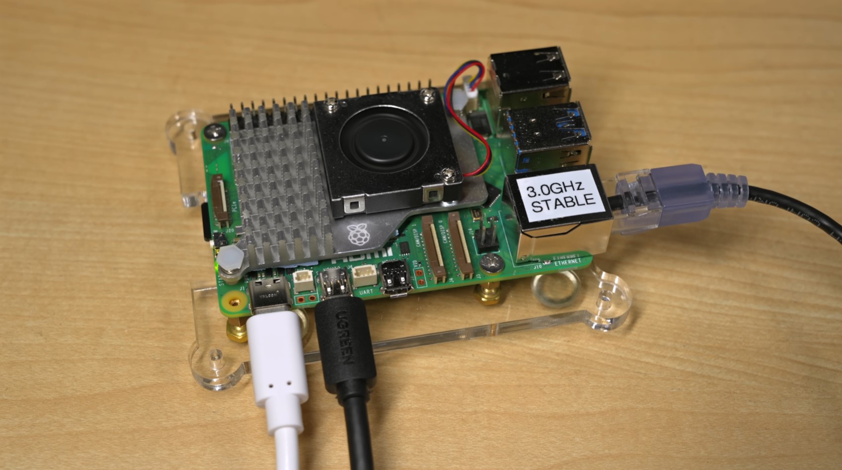 Raspberry Pi 5 Rekor 3,4 GHz'e Hız Aşırtıldı 2 Raspberry Pi 5 overclock