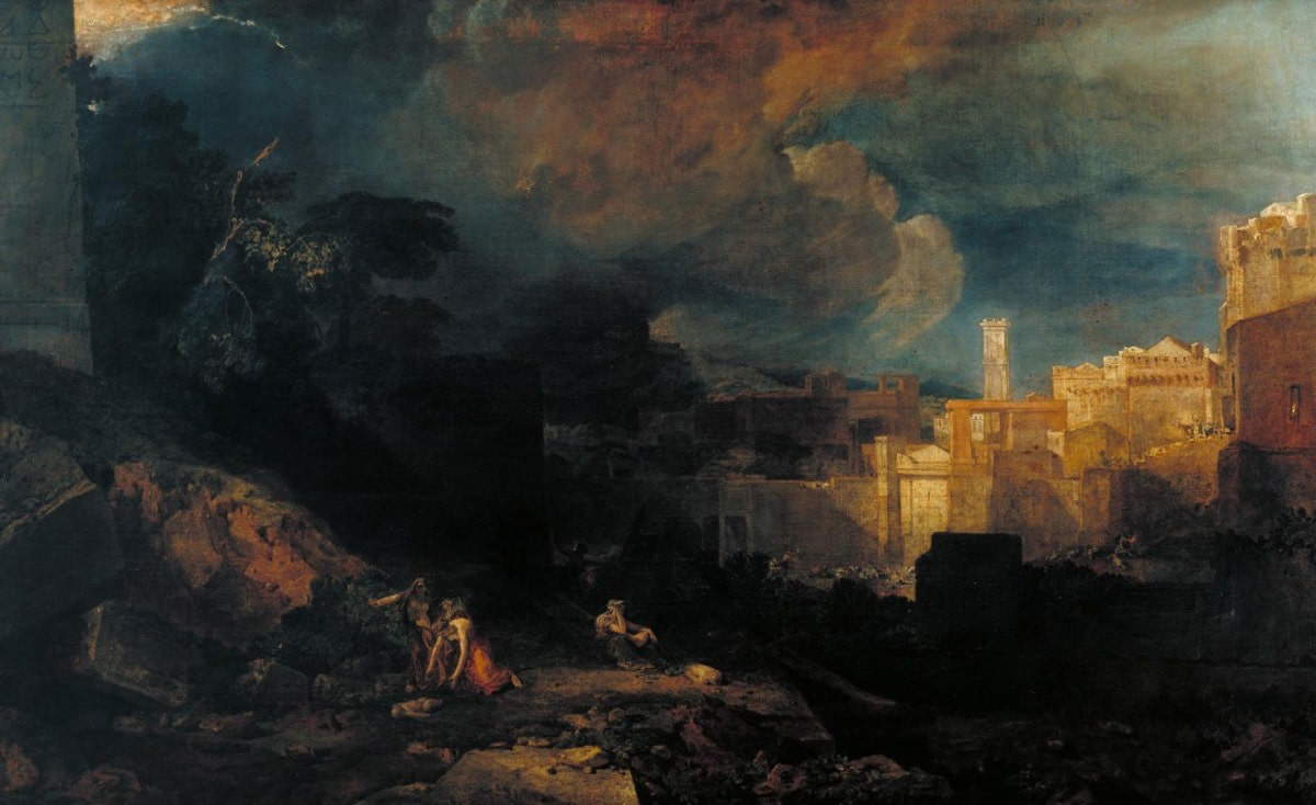Tunç Çağı Uygarlığının Çöküşüne Ne Sebep Oldu? 3 Mısır'ın Onuncu Vebası, Yazan J.M.W Turner