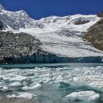 Peru'daki Queshque buzulu küresel ısınma nedeniyle geri çekiliyor