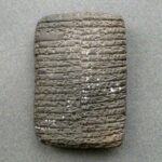 Umma'dan Sümer Dili Çivi Yazılı Gümüş Levha