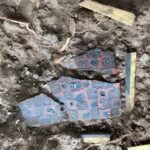 Andriake'de bulunan M.S. 5. yüzyıla ait millefiori camından dekoratif tabaklar