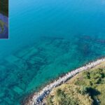 Nebati tapınağının bulunduğu su altındaki alan