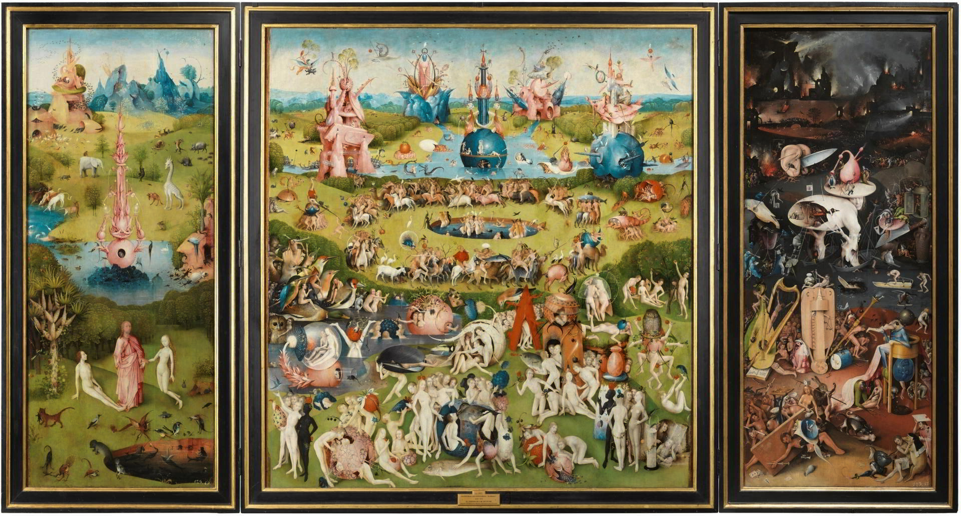 Dünyevi Zevkler Bahçesi: Hieronymus Bosch’un Dini ve Mitolojik Sembollerle Dolu Başyapıtı