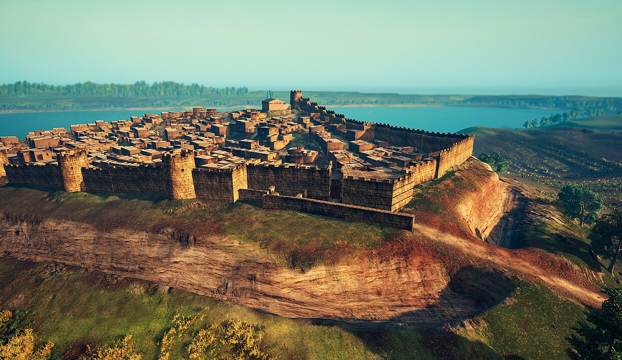 Demir Çağı Kadınları Evlenmek İçin Orta Doğu'dan Avrupa'ya Seyahat Ediyordu 1 Digital reconstruction of Iberian Ullastret